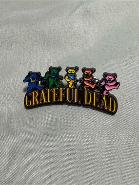 2021 Grateful Dead Multi-Colored Dancing Bears Enamel Pin